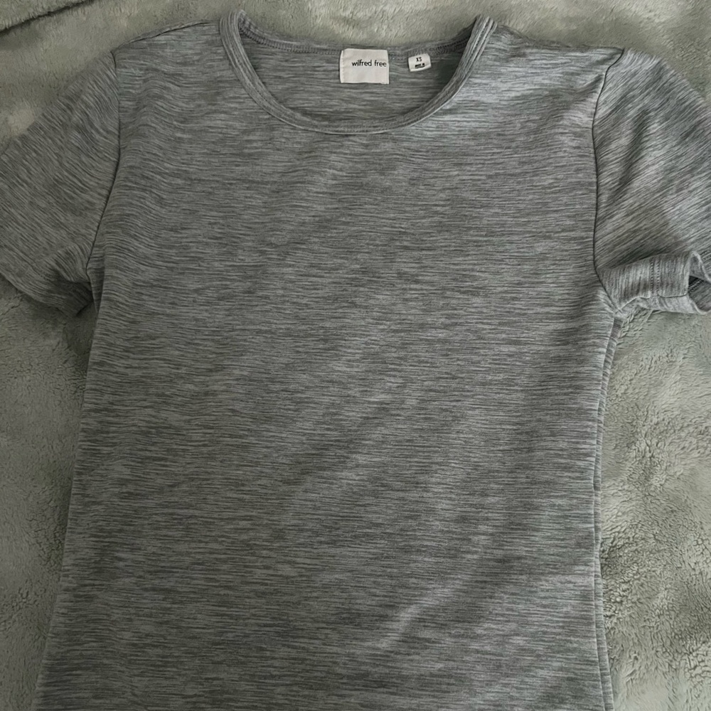 Gray bodysuit